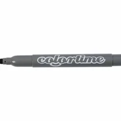 Colortime-pennor, spets 5 mm, grå, 12 st./ 1 förp.