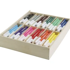 Colortime-pennor, spets 5 mm, mixade färger, 144 st./ 1 förp.