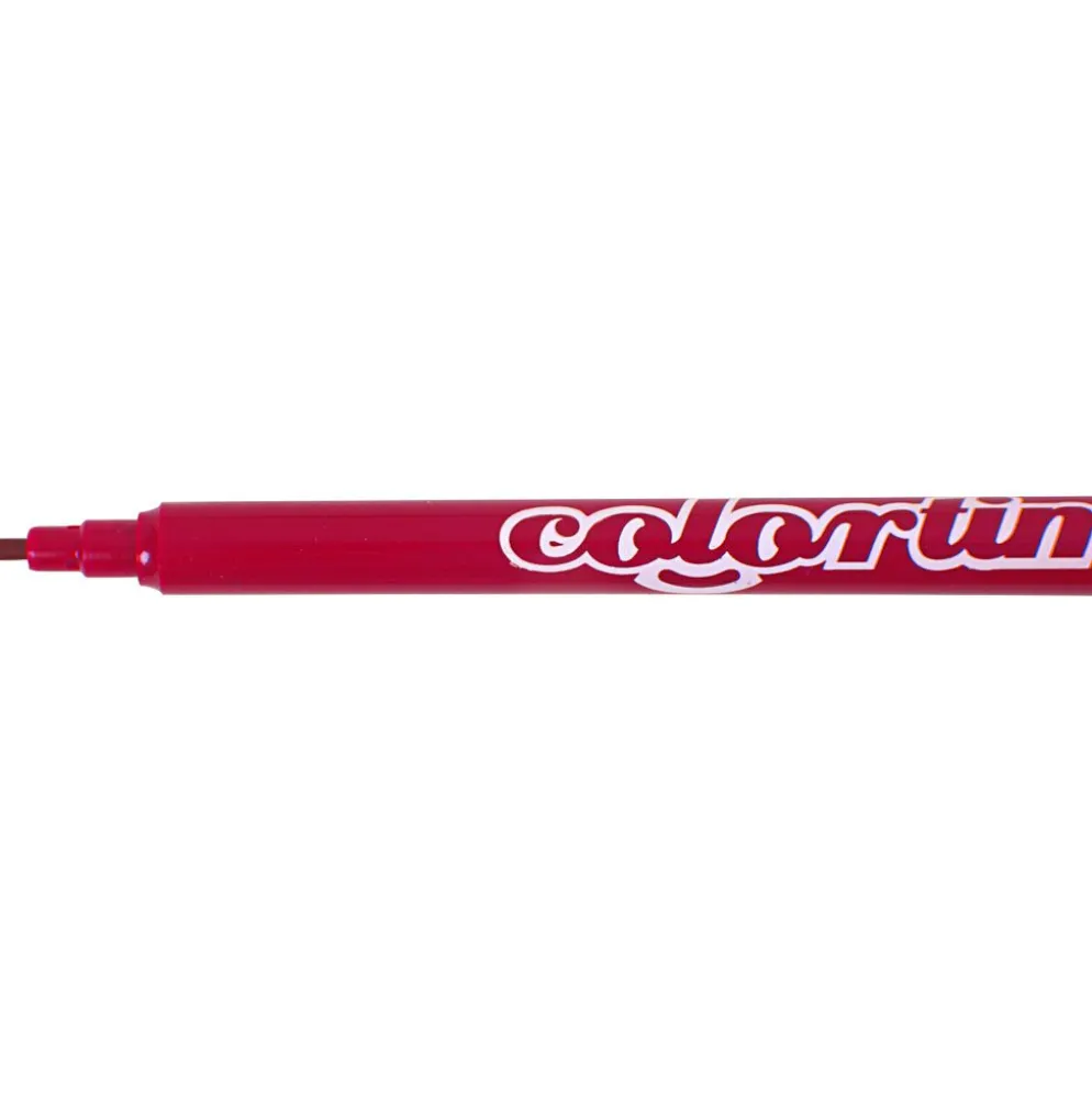 Colortime-pennor, spets 2 mm, mixade färger, 18 st./ 1 förp.