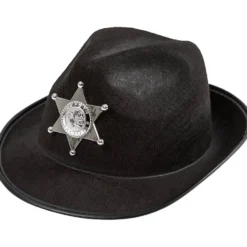 Cowboyhatt, stl. 55,5 cm, svart, 1 st.