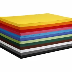 Creativ kartong, A2, ark 420x594 mm, 180 g, mixade färger, 120 mix. ark/ 1 förp.