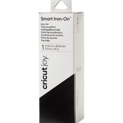 Cricut Joy Smart Iron-On, stl. 14x60 cm, svart, 1 st.