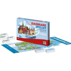 Danspil Danmark Spelet, DK, 1 st., Dansk text