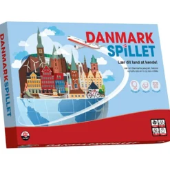 Danspil Danmark Spelet, DK, 1 st., Dansk text