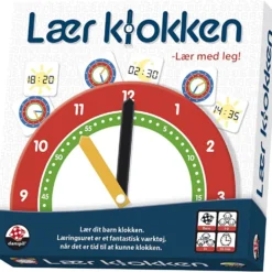Danspil Lär klockan, DK, 1 st.