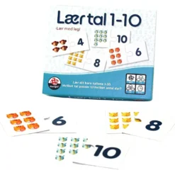 Danspil Lär tal 1-10, DK, 1 st.