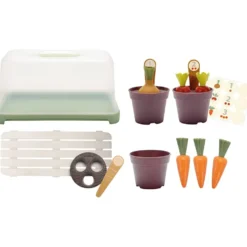 dantoy Green Garden Planteringsset för Grönytor, mixade färger, 18 delar/ 1 set