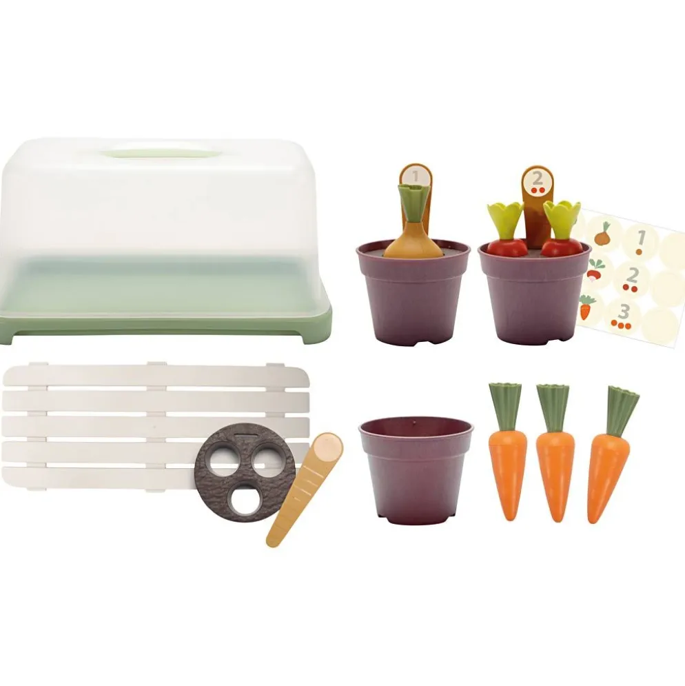 dantoy Green Garden Planteringsset för Grönytor, mixade färger, 18 delar/ 1 set