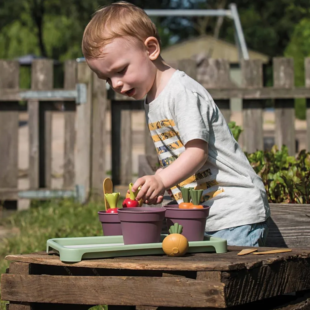 dantoy Green Garden Planteringsset för Grönytor, mixade färger, 18 delar/ 1 set