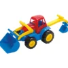 Dantoy traktor med grävare, L: 30 cm, 1 förp.