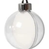 Deko-kula, Dia. 6 cm, transparent, 8 st./ 1 förp.
