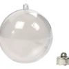 Deko-kula, Dia. 8 cm, transparent, 5 st./ 1 förp.