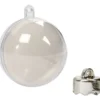 Deko-kula, Dia. 5 cm, transparent, 10 st./ 1 förp.