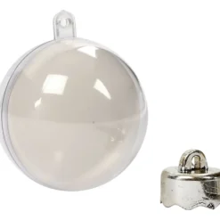 Deko-kula, Dia. 5 cm, transparent, 10 st./ 1 förp.