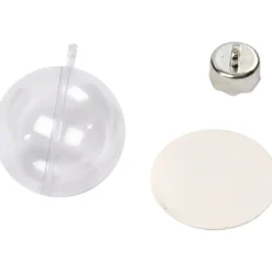 Deko-kula, Dia. 5 cm, transparent, 10 st./ 1 förp.