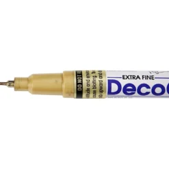 Dekorationstusch, spets 0,8 mm, guld, 1 st.