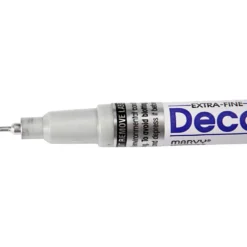 Dekorationstusch, spets 0,8 mm, silver, 1 st.