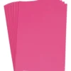 Dekorgummi, A4, ark 210x297 mm, tjocklek 2 mm, rosa, 10 ark/ 1 förp.