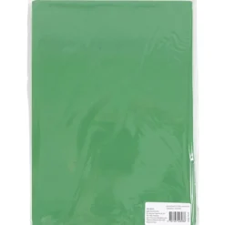 Dekorgummi, A4, ark 210x297 mm, tjocklek 2 mm, mörkgrön, 10 ark/ 1 förp.