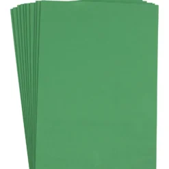 Dekorgummi, A4, ark 210x297 mm, tjocklek 2 mm, mörkgrön, 10 ark/ 1 förp.