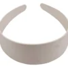 Diadem, B: 40 mm, vit, 1 st.