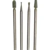 Diamantstiftset, stl. 1,0-5 mm, 4 st./ 1 set