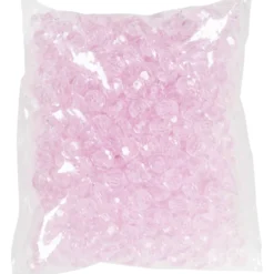 Dia. 8 mm, Hålstl. 1 mm, rosa, 100 g/ 1 förp.