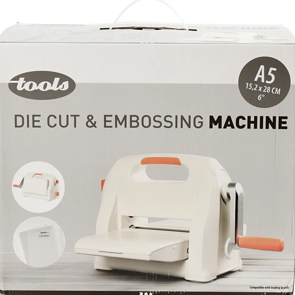 Die Cut and Embossing Machine, A5, ark 155x210 mm, 1 st.