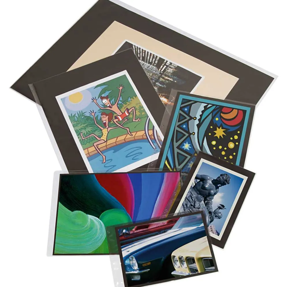 Display sleeve, A2, ark 420x600 mm, stl. 42x60 cm, 10 st./ 1 förp.