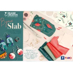 DIY Fimo Paste Box - Slab Jewellery, 1 förp.