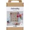 DIY Kit Broderi, hängdekoration, lin, 1 förp.