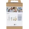 DIY Kit Decoupage, Ostronskal, blå, 1 förp.