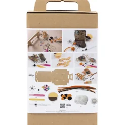 DIY Kit Dekoration, Insekter, maskar och gravstenar, mixade färger, 1 förp.