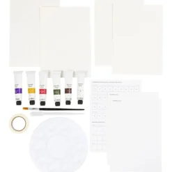 DIY Kit Gouache , Målningar, mixade färger, 1 förp.