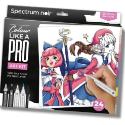DIY Kit Illustration, Celestial Maidens, mixade färger, 1 förp.