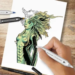 DIY Kit Illustration, Harry Potter: Magiska varelser , mixade färger, 1 förp.