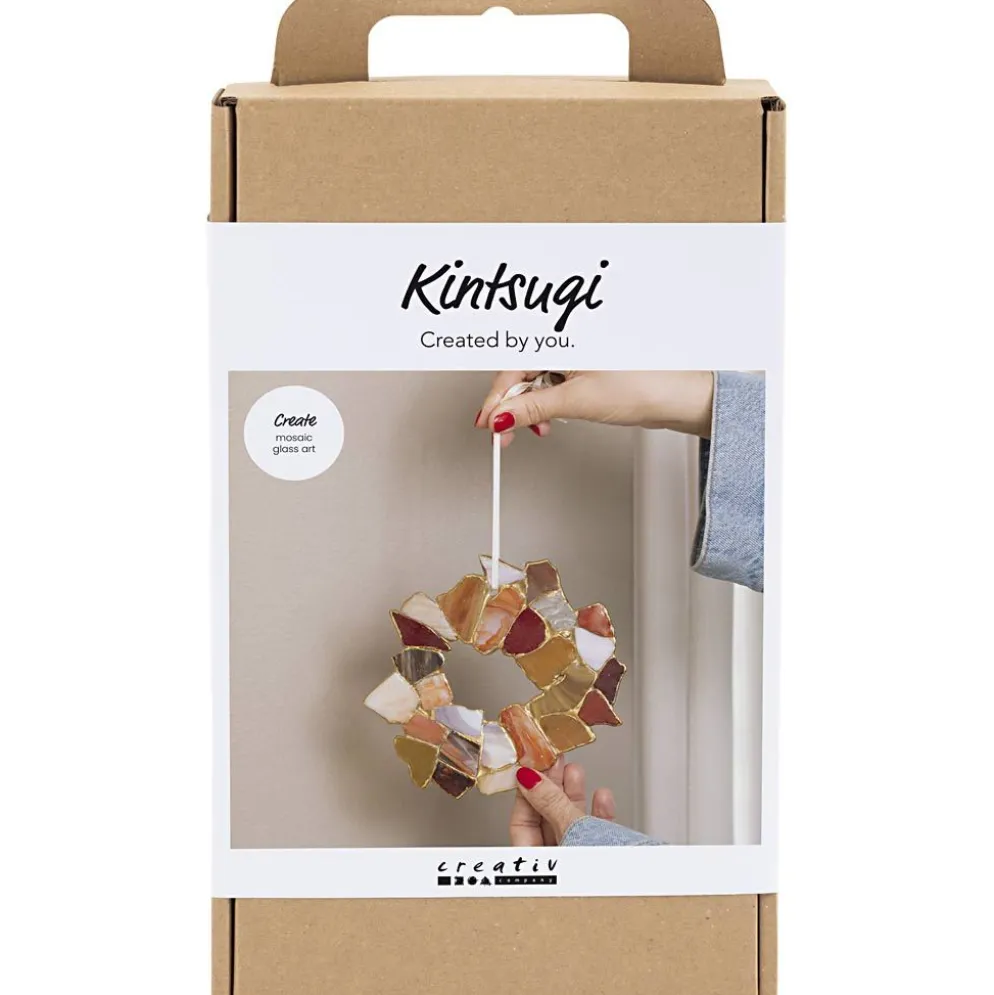 DIY Kit Kintsugi, Hängdekorationer, mixade färger, 1 förp.