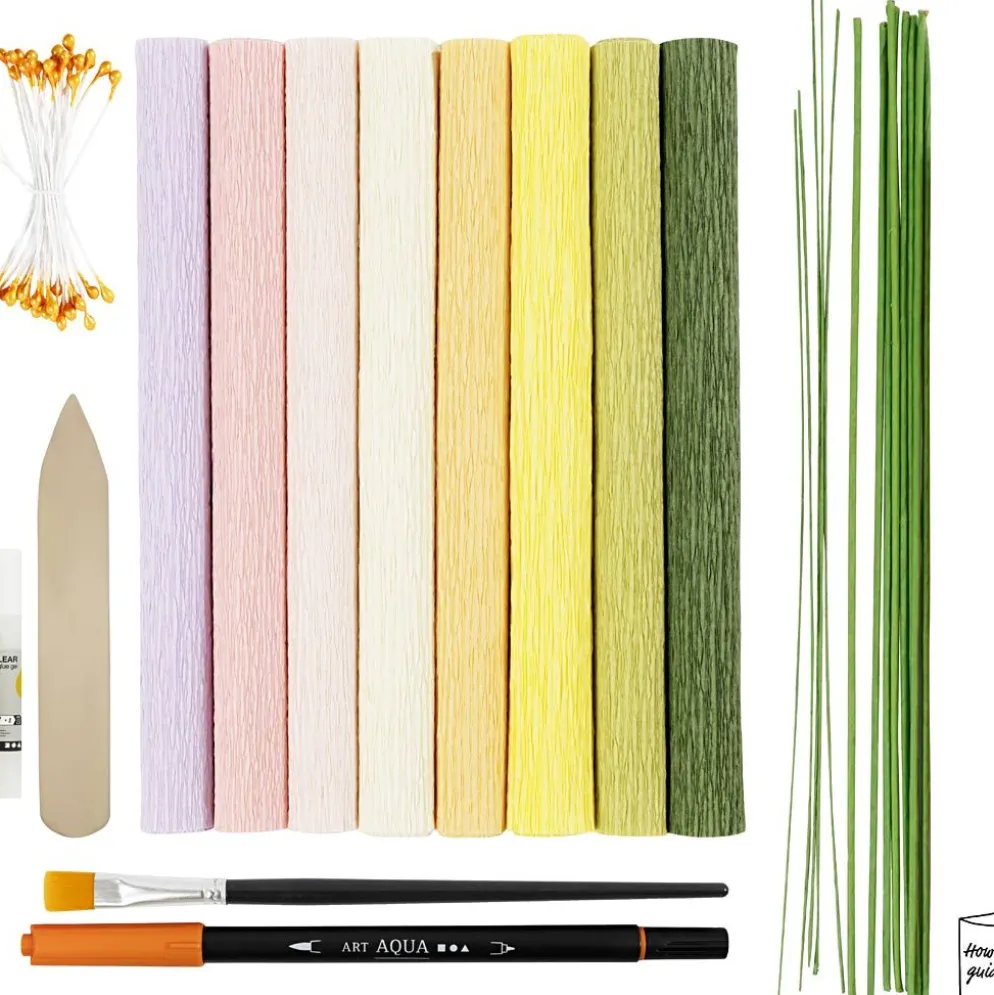 DIY Kit Kräppapper , 1 förp.
