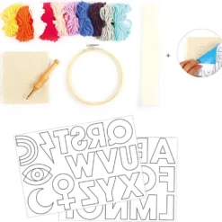 DIY Kit Punch Needle, 1 förp.