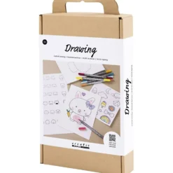 DIY Kit Rita, Blandade figurer, pastellfärger, 1 förp.