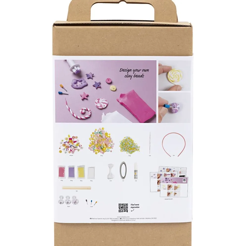 DIY Kit Smycken för Barn, mixade färger, 1 förp.