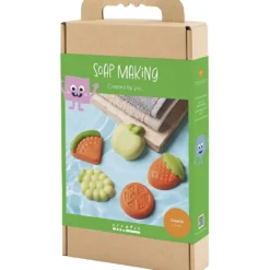 DIY Kit Tvåltillverkning, Frukt, grön, orange, 1 förp.