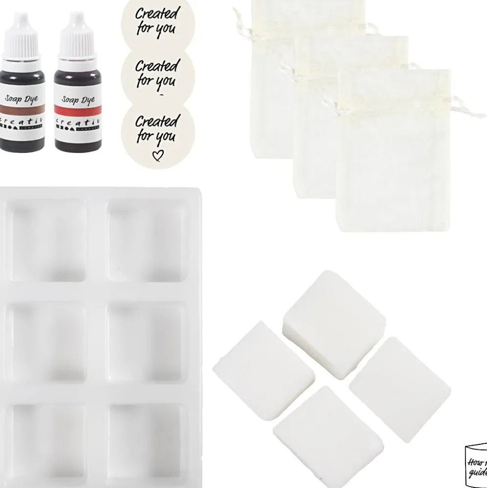 DIY Kit Tvåltillverkning, fyrkantiga, 1 förp.