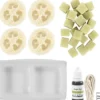 DIY Kit Tvåltillverkning, loofah, olivgrön, 1 förp.