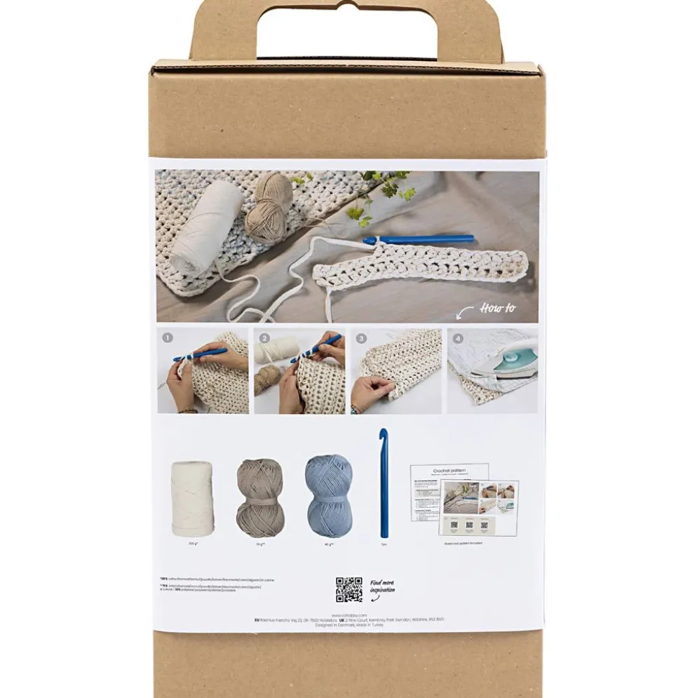 DIY Kit Virkning, Bordstablett, 1 förp.