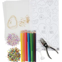 DIY Mix Krympplastark, Smycken, 1 förp.