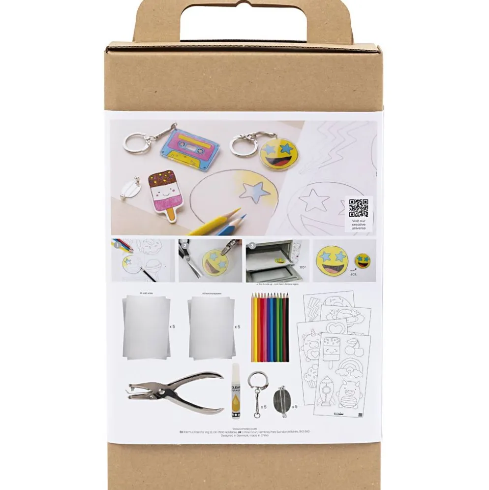 DIY Mix Krympplastark, Tillbehör, 1 förp.