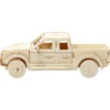 3D konstruktionsfigur, pickup, stl. 19,5x8x12 cm, 1 st.