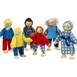 Dockfamilj, H: 9-11 cm, 6 st./ 1 förp.