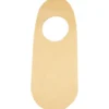 Dörrskylt med hål, H: 25 cm, B: 10 cm, 1 st.